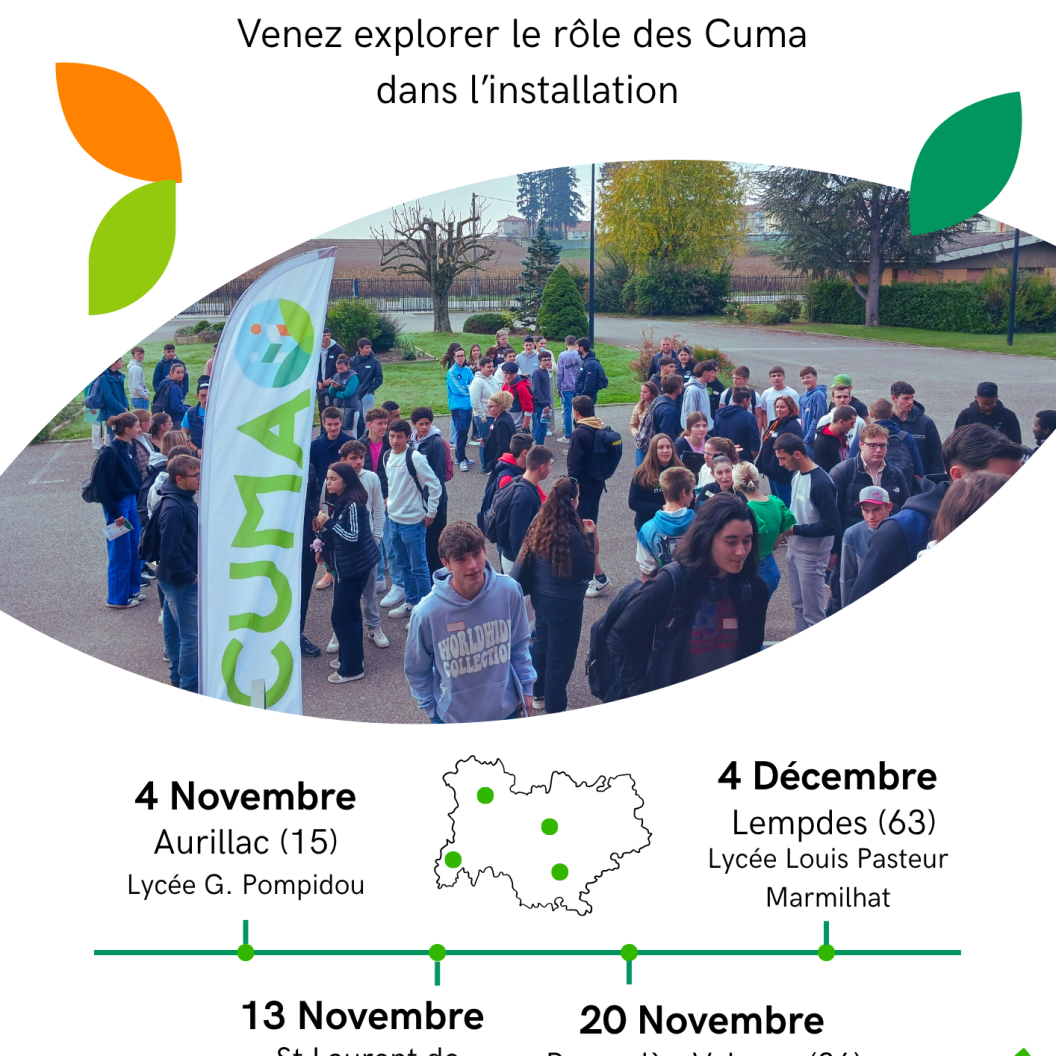 Save the date Belles Journée Avenir en Cuma 2025